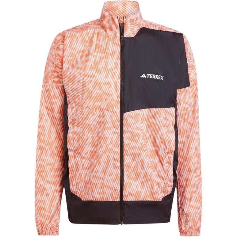 adidas Terrex Retro Windproof Track Jacket Unisex - Taupe Purple/Black IW9239