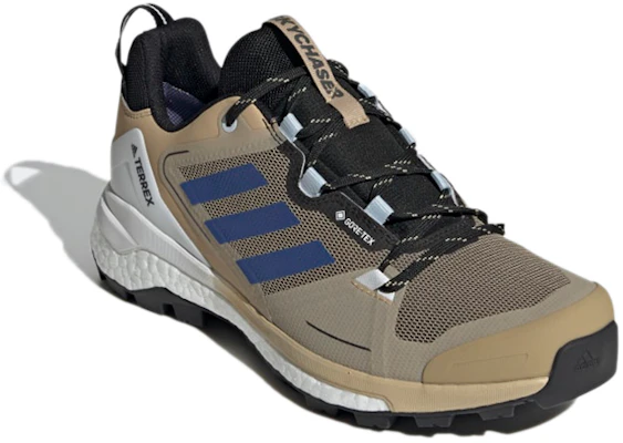 adidas Terrex Skychaser 2.0 Gore-Tex 'Beige Biru Tua' FZ3335 Lookbook adidas Terrex Skychaser 2.0 Gore-Tex 'Beige Biru Tua' FZ3335