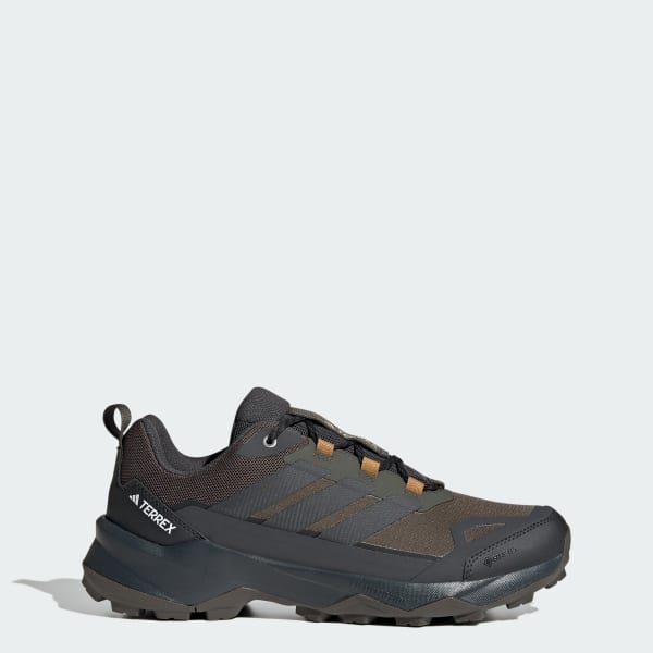 Adidas Terrex Skychaser AX5 GORE-TEX Hiking Shoes Shadow Olive/Carbon/Bronze Strata JQ2213