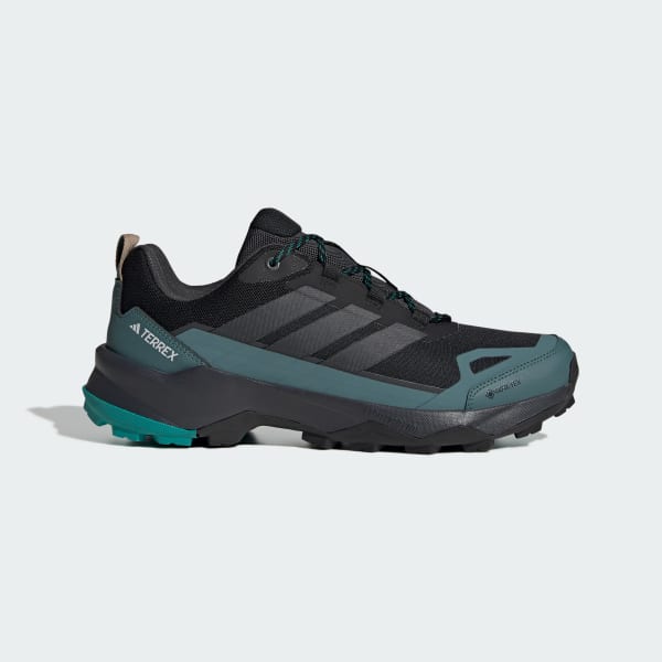 Adidas Terrex Skychaser AX5 GORE-TEX Hiking Shoes Core Black/Carbon/Pure Teal JQ2209