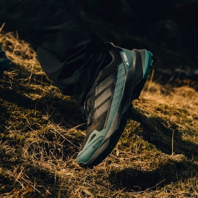Adidas Terrex Skychaser AX5 GORE-TEX Hiking Shoes Core Black/Carbon/Pure Teal JQ2209 4
