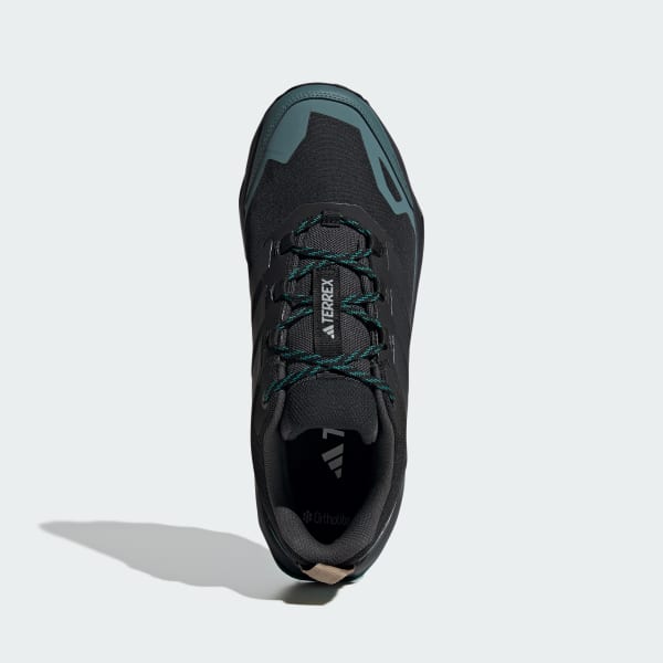 Lookbook Adidas Terrex Skychaser AX5 GORE-TEX Kasut Hiking Hitam/Carbon/Teal. JQ2209