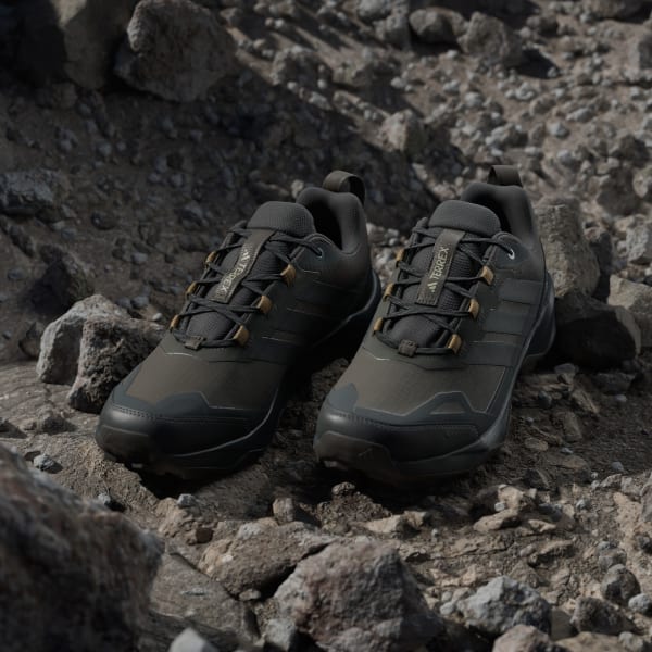 Details for Adidas Terrex Skychaser AX5 GORE-TEX Sepatu Hiking Shadow Olive/Carbon/Bronze Strata JQ2213
