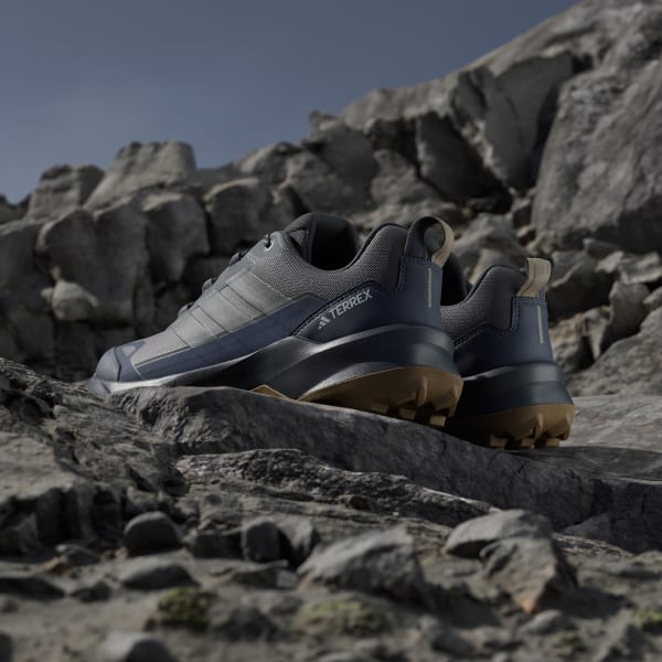 Details for Adidas Terrex Skychaser AX5 GORE-TEX Sepatu Hiking Abu/Carbon/Shadow Navy JQ2211