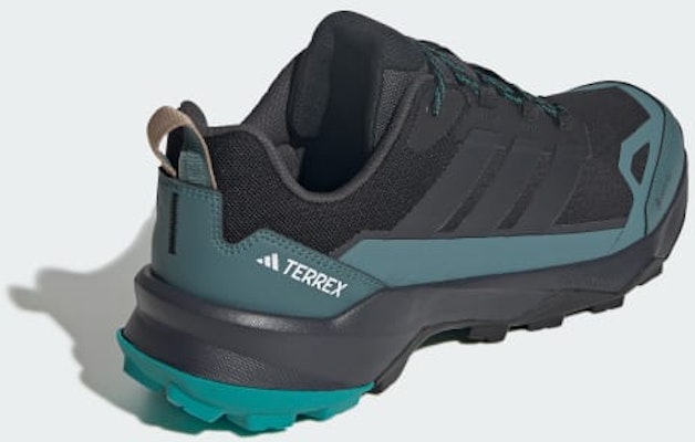 Adidas Terrex Skychaser AX5 GORE-TEX Hiking Shoes Core Black/Carbon/Pure Teal JQ2209 Details for Adidas Terrex Skychaser AX5 GORE-TEX Hiking Shoes Core Black/Carbon/Pure Teal JQ2209