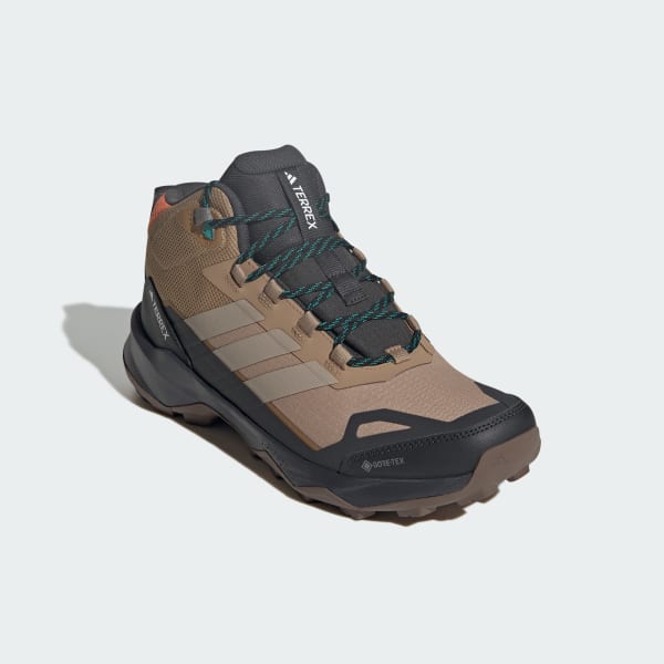 Shop Adidas Terrex Skychaser AX5 Mid GORE-TEX Zapatillas Senderismo Marrón/Naranja JH7804