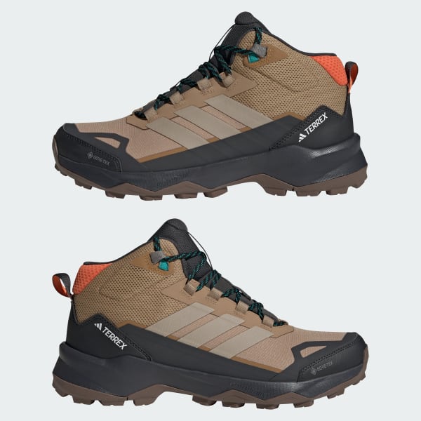 Sizing Adidas Terrex Skychaser AX5 Mid GORE-TEX Zapatillas Senderismo Marrón/Naranja JH7804