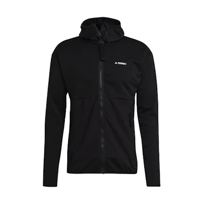 adidas Terrex Solid Color Hooded Jacket Black GI7313