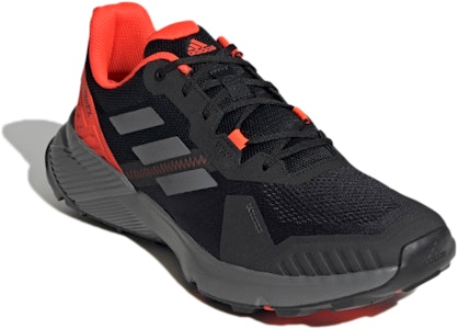 아디다스 테렉스 솔스트라이드 '블랙 솔라 레드' FY9214 Lookbook 아디다스 테렉스 솔스트라이드 '블랙 솔라 레드' FY9214