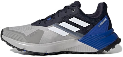 adidas Terrex Soulstride Trail Running Sport Shoes Grey/Blue FY9216 adidas Terrex Soulstride Trail Running Sport Shoes Grey/Blue FY9216