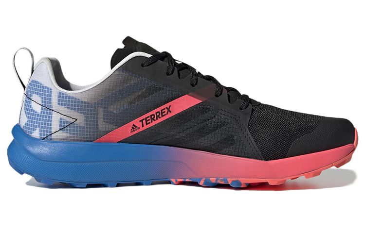 adidas Terrex Speed Flow Trail Running 'Black Blue' 圖 2