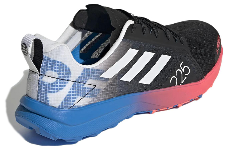adidas Terrex Speed Flow Trail Running 'Black Blue' 圖 4