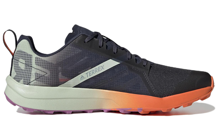 adidas Terrex Speed Flow Trail Running 'Black Orange' 圖 2