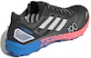 Shop adidas Terrex Speed Pro 越野跑超逸耐磨跑鞋 黑藍粉