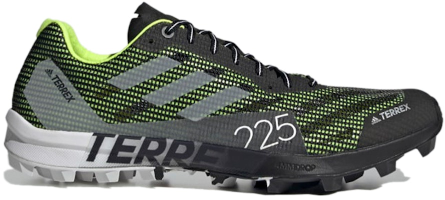 adidas Terrex Speed SG Soft Ground Trail Running 'Black Yellow White' FW2870