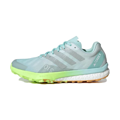 adidas Terrex Speed Ultra Trail Running Shoes 'Aqua Wonder Silver Lucid Lemon'