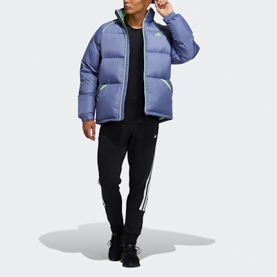 adidas Terrex Super Puffy Jacket Winter Outdoor Blue Down Coat. H20753 Lookbook adidas Terrex Super Puffy Jacket Winter Outdoor Blue Down Coat. H20753