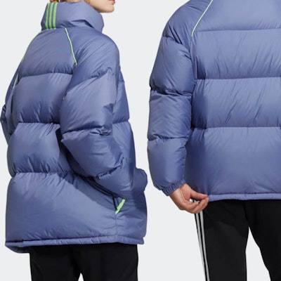 adidas Terrex Super Puffy Jacket Winter Outdoor Blue Down Coat. H20753 2