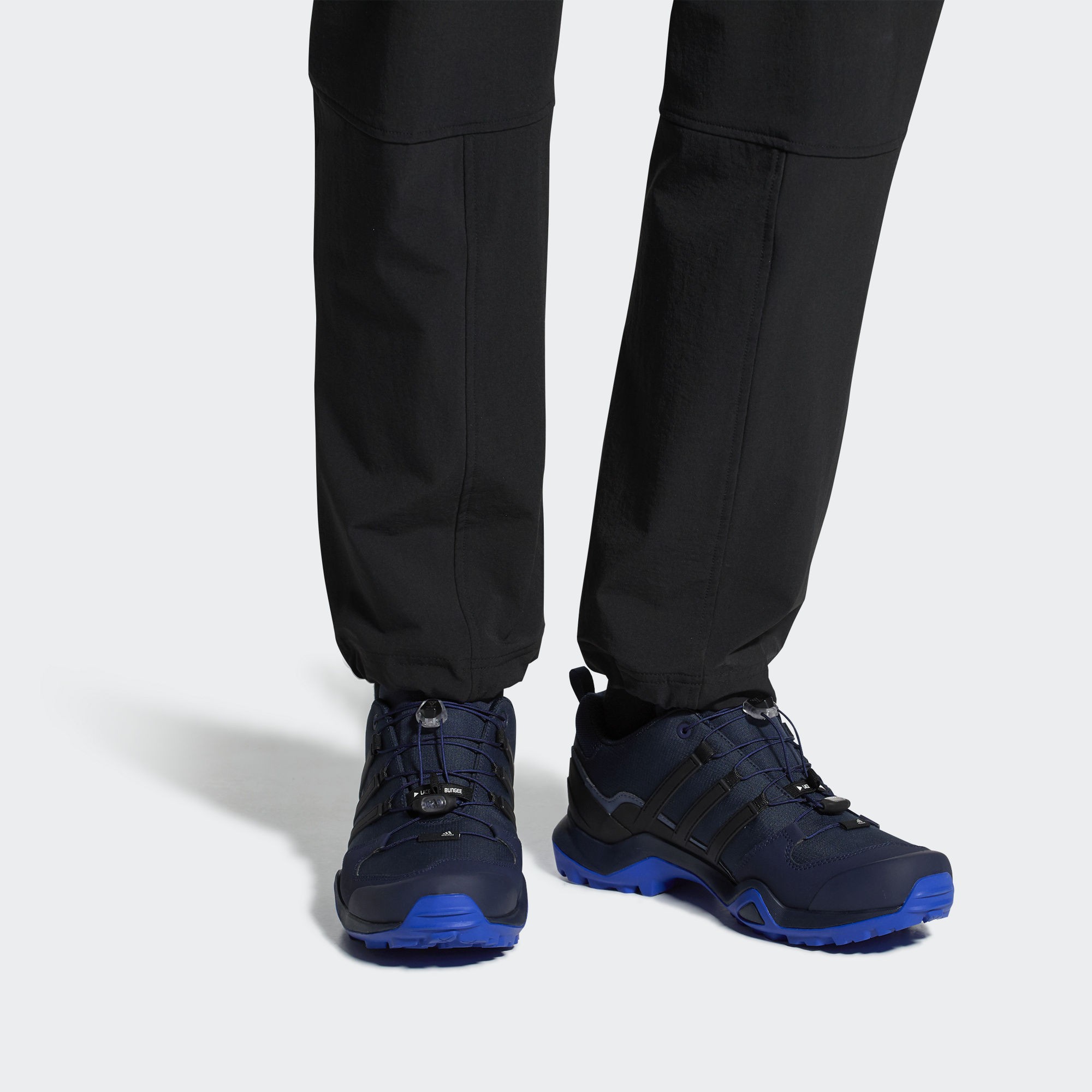 Sizing adidas Terrex Swift R2 舒適耐磨戶外功能鞋 深藍色