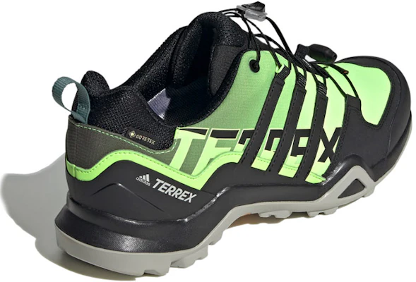 adidas Terrex Swift R2 Gore-Tex 登山鞋 綠黑色 Shop adidas Terrex Swift R2 Gore-Tex 登山鞋 綠黑色
