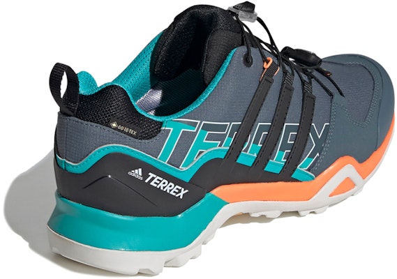 adidas Terrex Swift R2 Gore-Tex 登山鞋 綠黑橙 Shop adidas Terrex Swift R2 Gore-Tex 登山鞋 綠黑橙