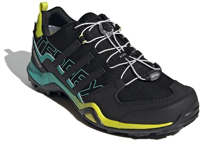 Lookbook adidas Terrex Swift R2 GTX ''Noir Bleu Jaune'' FX4553