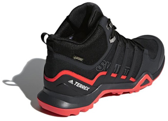 阿迪达斯 Terrex Swift R2 中帮 GTX '黑红'鞋 CM7502 Shop 阿迪达斯 Terrex Swift R2 中帮 GTX '黑红'鞋 CM7502