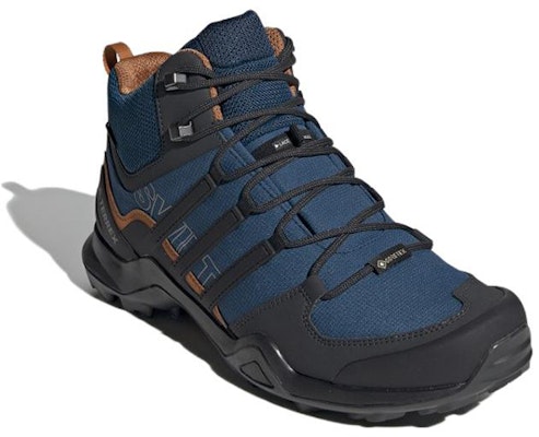 阿迪达斯 Terrex Swift R2 中帮 GTX '蓝黑'款 G26551 Lookbook 阿迪达斯 Terrex Swift R2 中帮 GTX '蓝黑'款 G26551