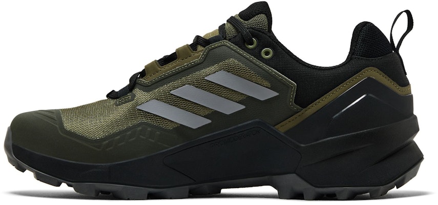adidas Terrex Swift R3 Gore-Tex 'Focus Olive Hitam' HR1312 Lookbook adidas Terrex Swift R3 Gore-Tex 'Focus Olive Hitam' HR1312