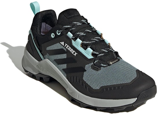 adidas Terrex Swift R3 Gore-Tex 防滑耐磨 低筒 山岳鞋 男款 黑藍 Lookbook adidas Terrex Swift R3 Gore-Tex 防滑耐磨 低筒 山岳鞋 男款 黑藍