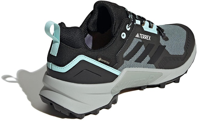adidas Terrex Swift R3 Gore-Tex 防滑耐磨 低筒 山岳鞋 男款 黑藍 Shop adidas Terrex Swift R3 Gore-Tex 防滑耐磨 低筒 山岳鞋 男款 黑藍