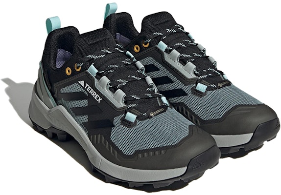 adidas Terrex Swift R3 Gore-tex Kasut Hiking 'Hitam Hijau' IF2403 Lookbook adidas Terrex Swift R3 Gore-tex Kasut Hiking 'Hitam Hijau' IF2403