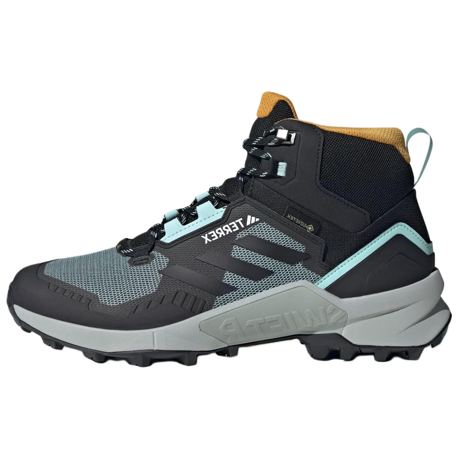 adidas Terrex Swift R3 Mid GORE-TEX 'Black Aqua Yellow' IE6908