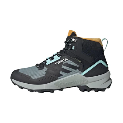 adidas Terrex Swift R3 Mid GORE-TEX 'Black Aqua Yellow'