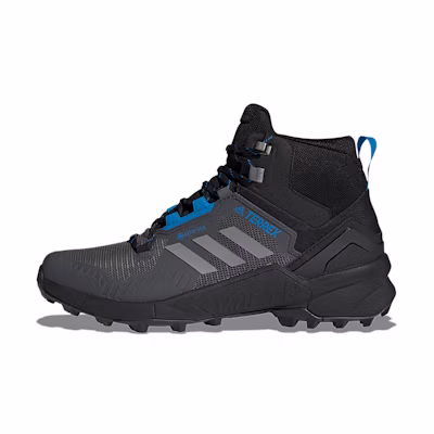 adidas Terrex Swift R3 Mid GTX 'Black Grey Blue Rush'