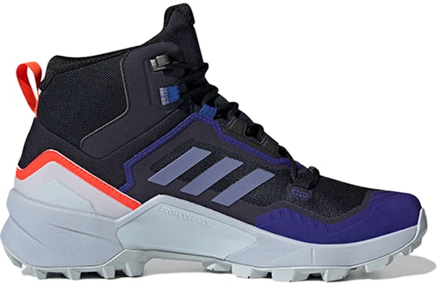 adidas Terrex Swift R3 Mid Gore-Tex 耐磨防滑戶外登山鞋 黑藍 Order adidas Terrex Swift R3 Mid Gore-Tex 耐磨防滑戶外登山鞋 黑藍