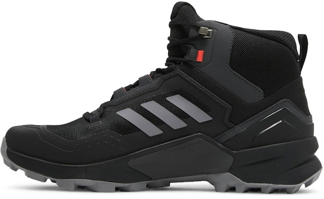 adidas Terrex Swift R3 Mid GORE-TEX 'Hitam Kelabu' FW2762 Lookbook adidas Terrex Swift R3 Mid GORE-TEX 'Hitam Kelabu' FW2762