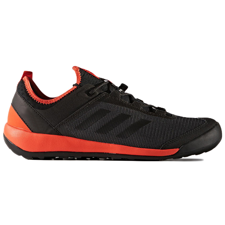 Order adidas Terrex Swift Solo 耐磨防滑戶外鞋 黑橙