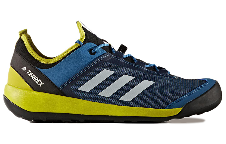 Order adidas Terrex Swift Solo 耐磨防滑戶外鞋 藍黃