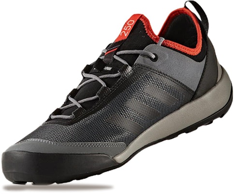 阿迪达斯 Terrex Swift Solo '灰黑色' BB1992 Lookbook 阿迪达斯 Terrex Swift Solo '灰黑色' BB1992