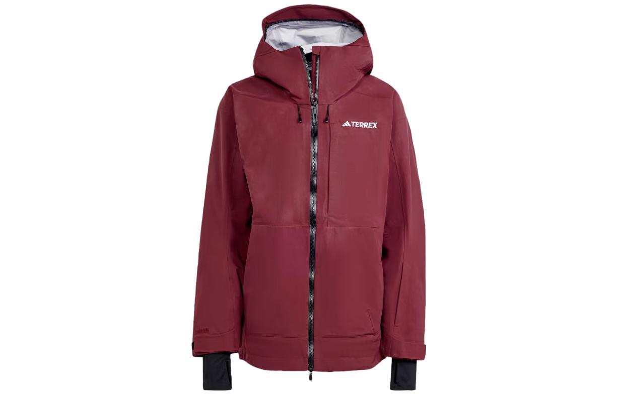 Buy adidas Terrex Techrock 3-Layer Rain.Rdy Jaket Hoodie Merah Bayangan Nylon. IB4219