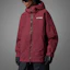 Lookbook adidas Terrex Techrock 3-Layer Rain.Rdy Jaket Hoodie Merah Bayangan Nylon. IB4219