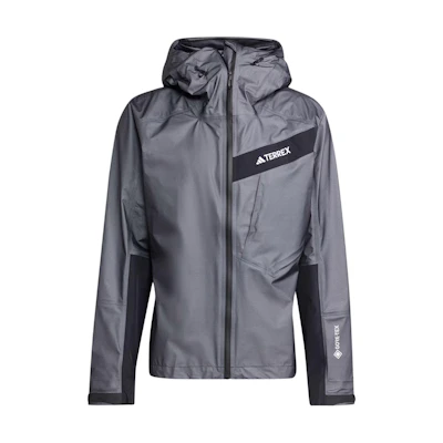 adidas Terrex Techrock Light GTX Active Jacket Carbon Black Hoodie IP1417