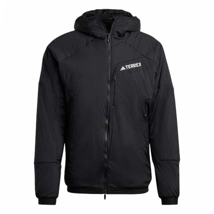 adidas Terrex TECHROCK Stretch Primaloft  Jacket - Soft, Breathable, Black HU1844