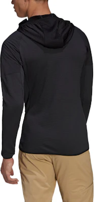 adidas Terrex TR Fleece HDJ Jaket Hoodie Zip Penuh Hitam dengan Logo Cetakan HF0726 Purchase adidas Terrex TR Fleece HDJ Jaket Hoodie Zip Penuh Hitam dengan Logo Cetakan HF0726
