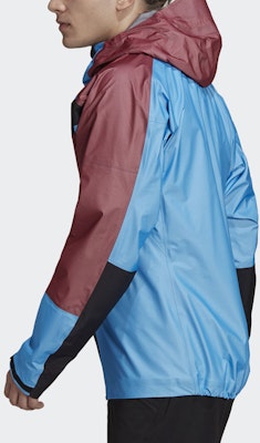 adidas Terrex Tr Light GTX Outdoor Waterproof Breathable Jacket Blue H55948 Details for adidas Terrex Tr Light GTX Outdoor Waterproof Breathable Jacket Blue H55948