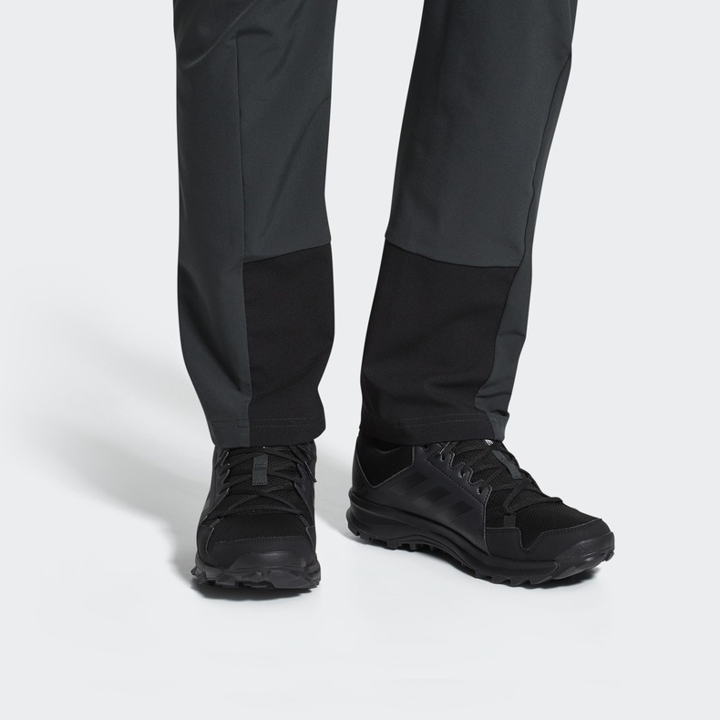 Sizing adidas Terrex Tracerocker GTX 透氣低筒戶外功能鞋 黑