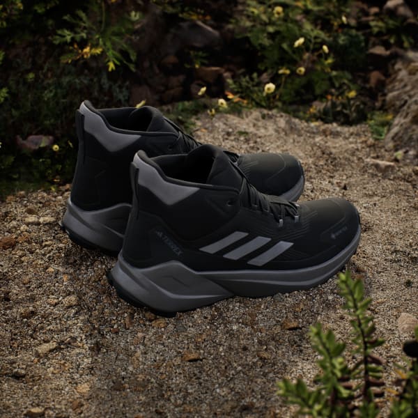 Details for Adidas Terrex Trailmaker 2.0 Mid GTX Sepatu Hiking Core Black/Carbon/Grey Four IE9062