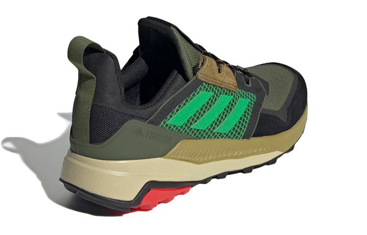 adidas Terrex Trailmaker Blue Hiking 'Green Black Brown' 圖 4