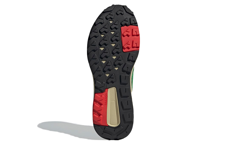 adidas Terrex Trailmaker Blue Hiking 'Green Black Brown' 圖 6
